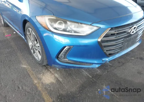 2017 Hyundai Elantra Limited z USA, uszkodzony, nr VIN 5NPD84LF4HH057057